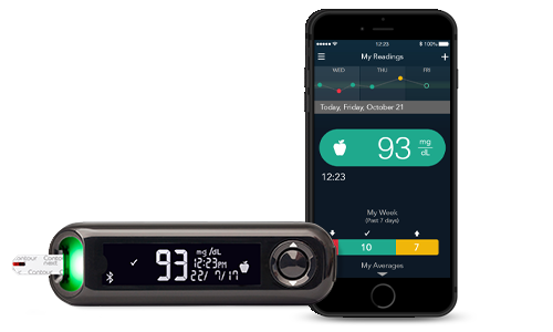 CONTOUR NEXT blood glucose meters and diabetes app featured in Yves' diabetes management story